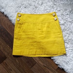 Banana Republic Linen Mini Skirt